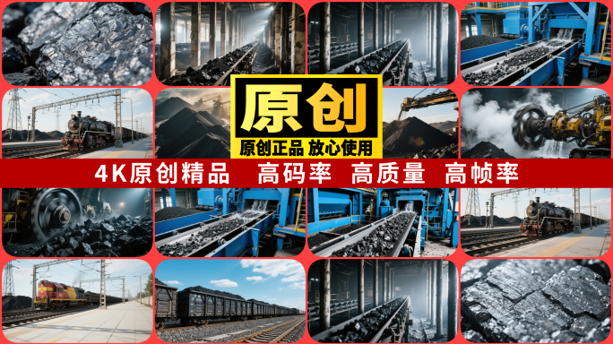 【精品】煤炭开采运输煤炭能源智慧矿山煤炭
