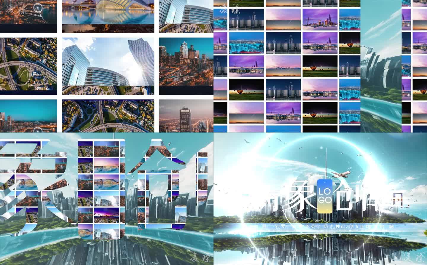 无插件4k科技翻页划图片头