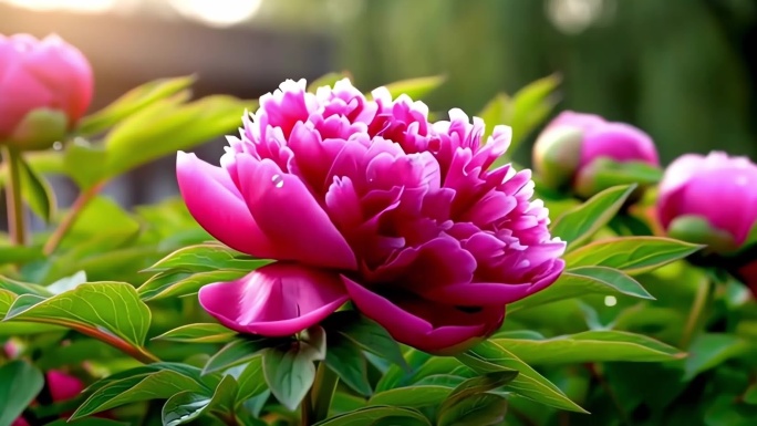 牡丹花盛开 富贵花 春天