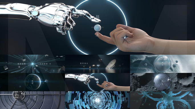 C4d OC渲染-科技空间场景展示