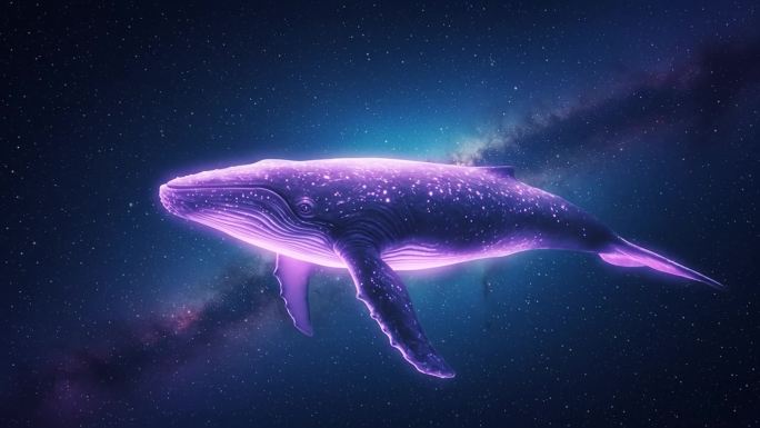 星空里面的鲸鱼