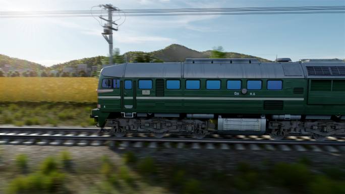 铁路交通历史发展片头