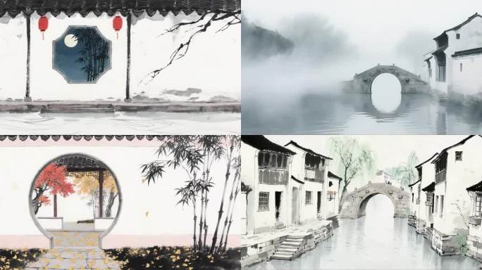水墨江南-苏州元素