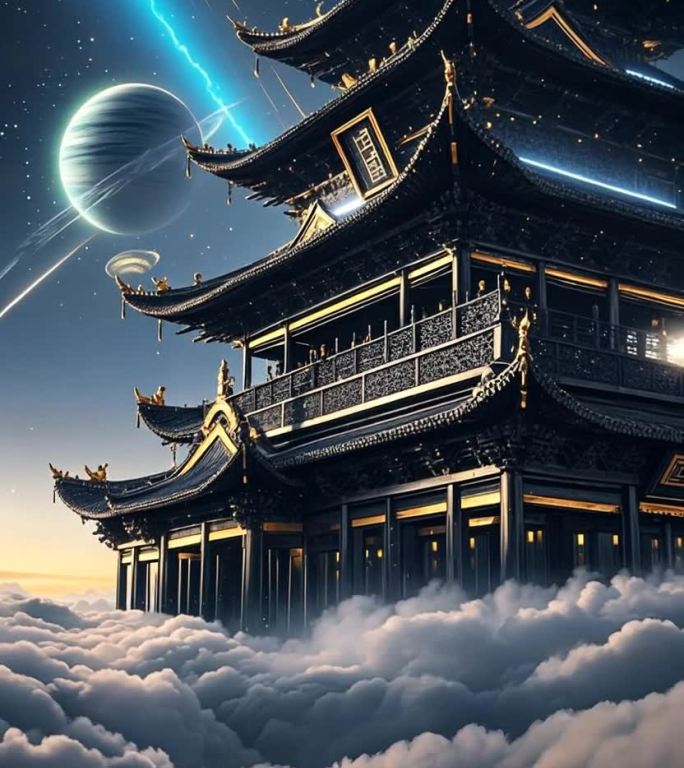 云端之上的东方幻想