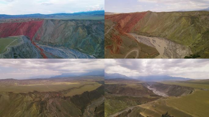 安集海大峡谷 丹霞地貌 新疆风光