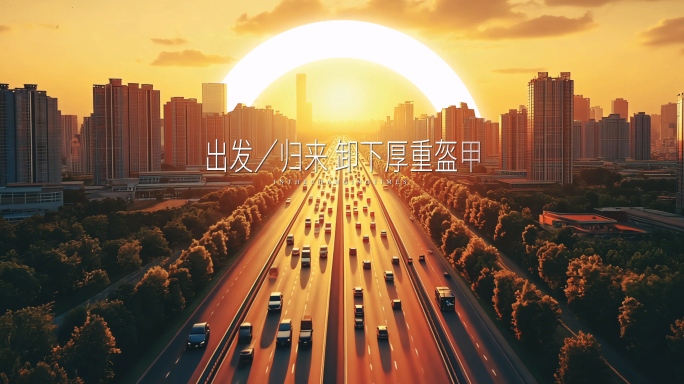 1分钟城市地产温馨质感 创意片头开场