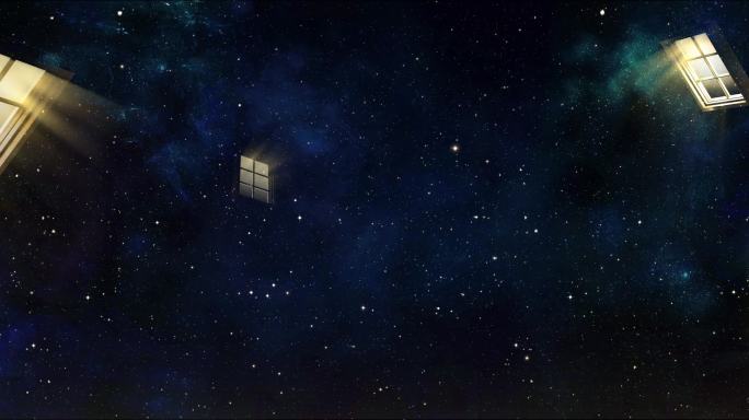 4K星空之窗的奇幻漂流