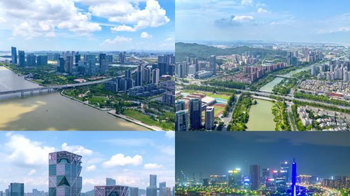 版权素材】广州南沙航拍延时 4:3