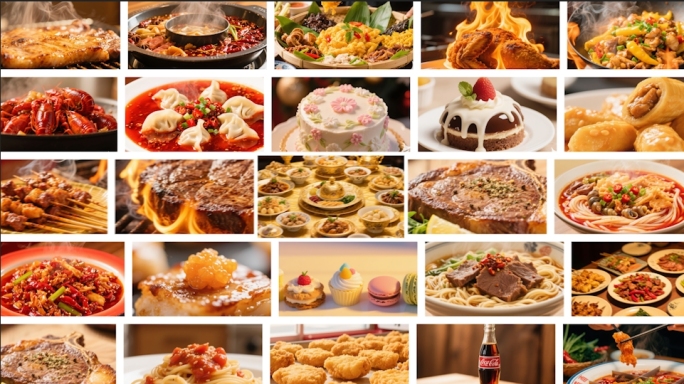 4K高清深夜食堂美食探店片头