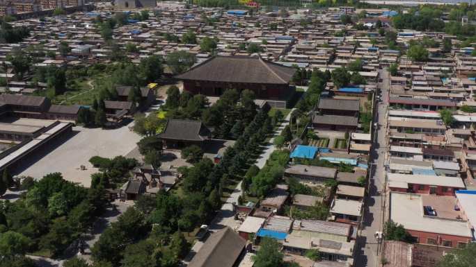 辽宁锦州义县奉国寺航拍