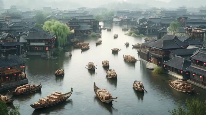 4k古代码头宽屏合集