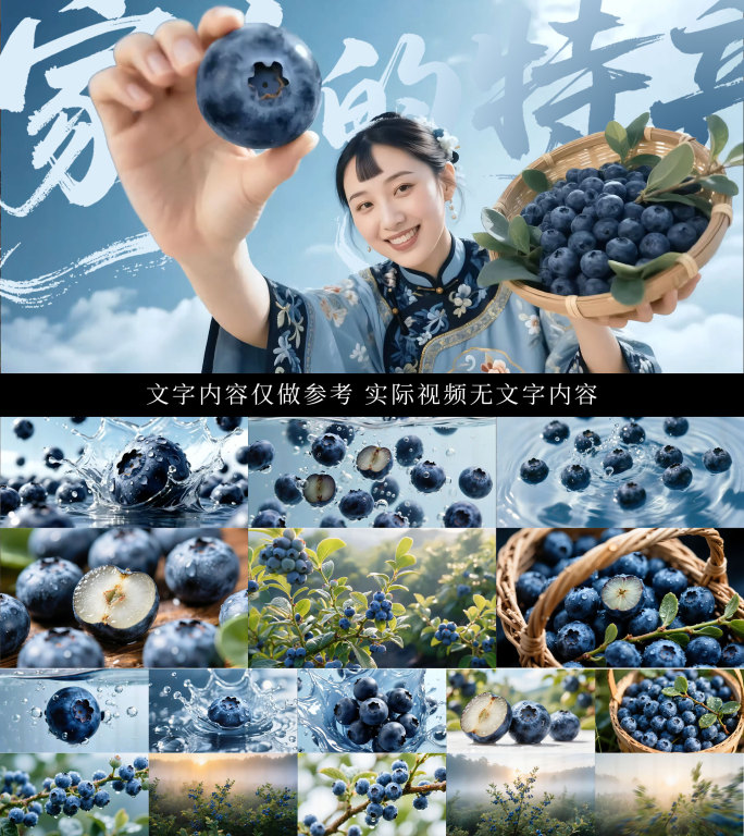 蓝莓电商剪辑