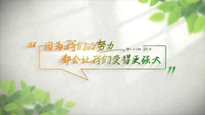4K采访提问文字字幕