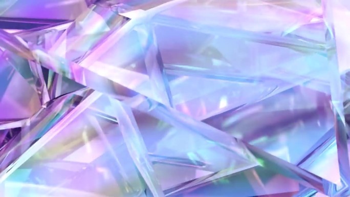 现代背景，宝石多边形设计。抽象极简动画。