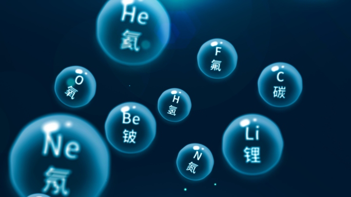 【无插件】化学元素微观世界元素构成