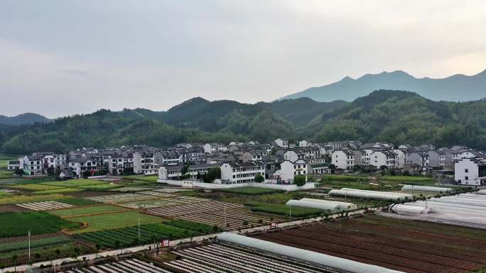 皖南乡村田园风光