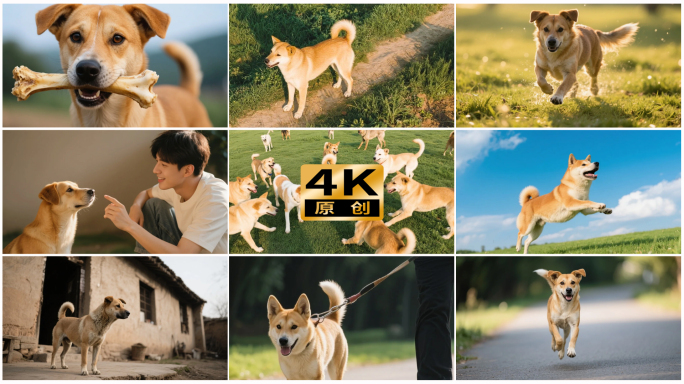 柴犬土狗中华田园犬农村守家护主