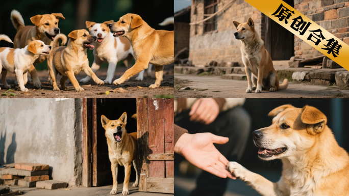 柴犬土狗中华田园犬农村守家护主