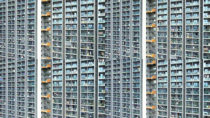 高密度住宅楼群景观