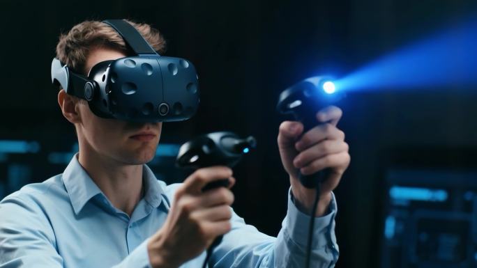 虚拟现实技术开发VR技术人员交互操作