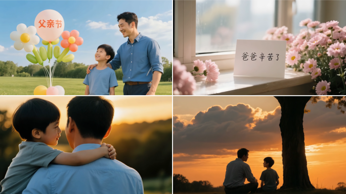 父亲节 父爱如山亲情陪伴