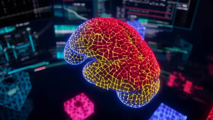 数字大脑科技感展示