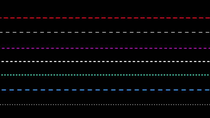 多款虚线AE模板
