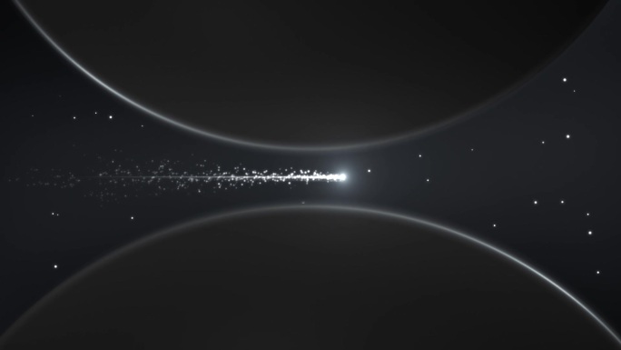 高级质感星空立体空间光影logo演绎
