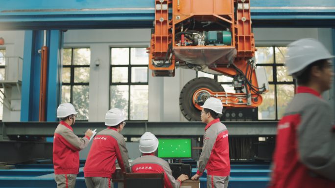 4K 基础交通材料测试 路面材料压力试验