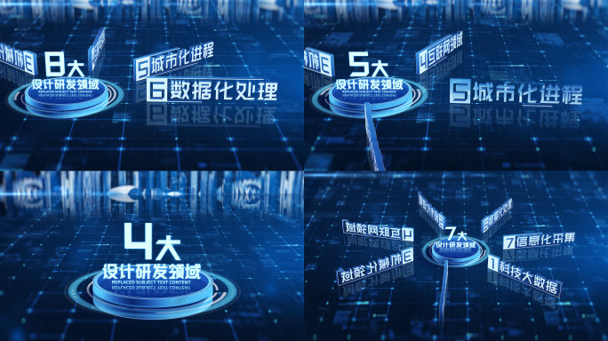 闭环文字流程信息分类展示