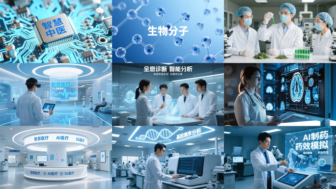 智慧医疗科技中医生物医药医学研究