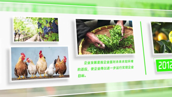 （无插件）绿色环保农业多图文发展介绍