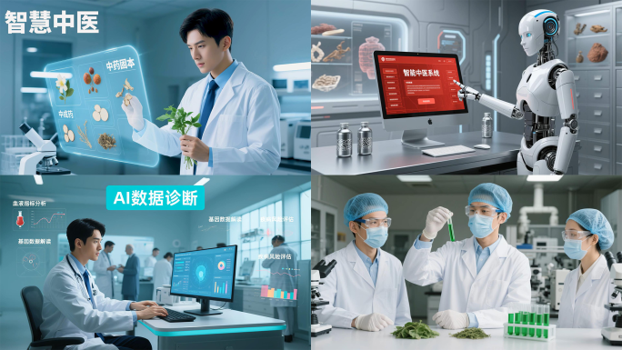 中药提取生物医药医学实验研究AI在线诊疗