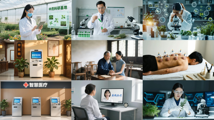 中药提取生物医药医学实验研究AI在线诊疗
