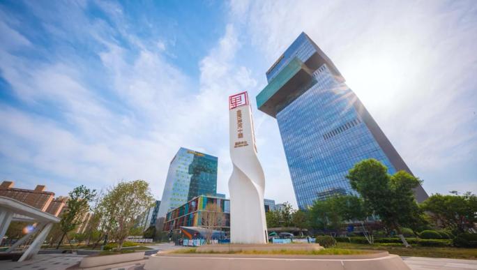 咸阳市秦创源8K地标延时摄影