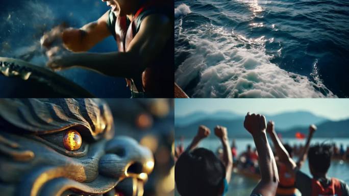 龙舟 竞渡 水上运动