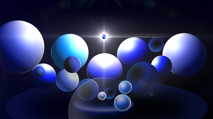 蓝色发布会开场视频(AE模板16:9)