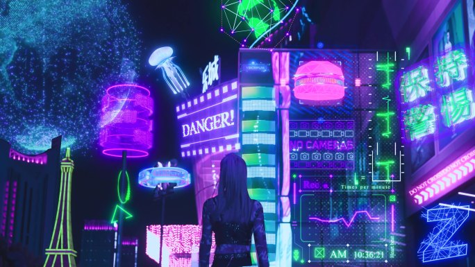 赛博朋克城市