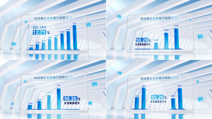 简洁数据图表