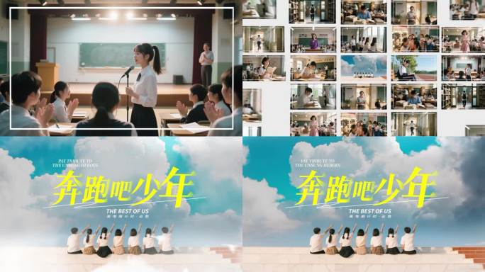 奔跑吧少年创意片头