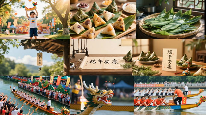 端午节习俗空镜素材合集