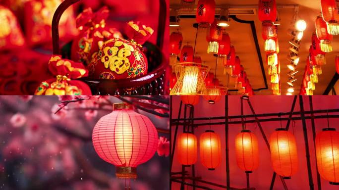 新年红灯笼