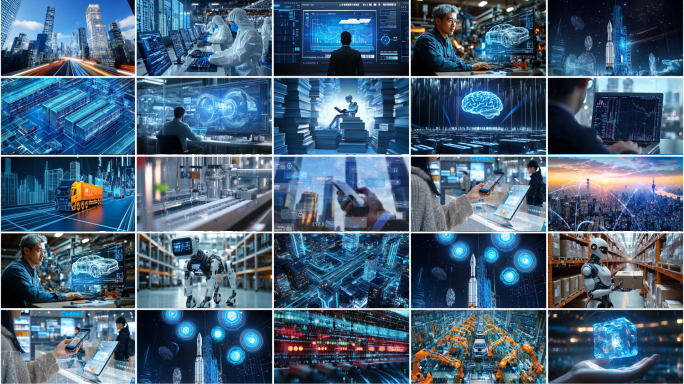 中国科技发展人工智能AI机器人VR未来