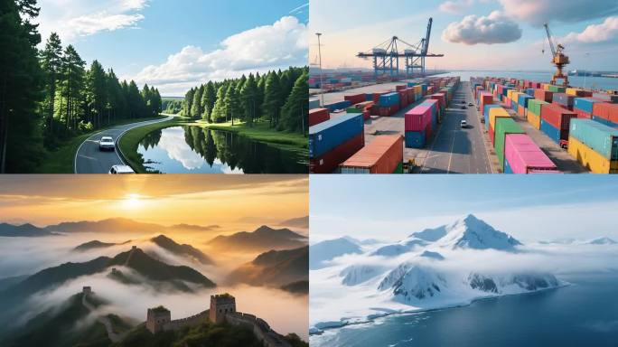 中国宣传片经济发展风景中国梦想祖国新中国