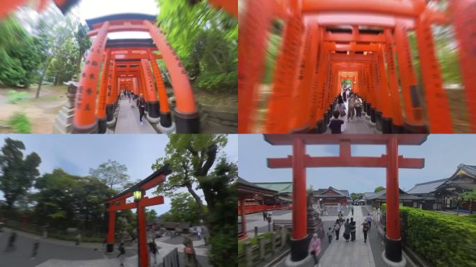 京都伏见稻荷大社千本鸟居