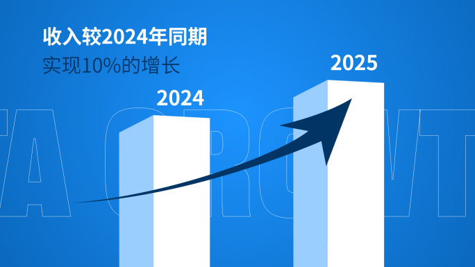 蓝色2025季度报告 数据汇报快闪