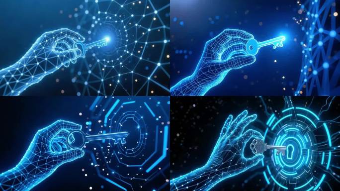 科技钥匙科技手手拿钥匙科技手拿钥匙