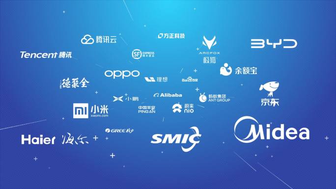 科技企业LOGO展示