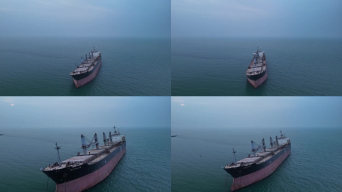 威海布鲁威斯号航拍