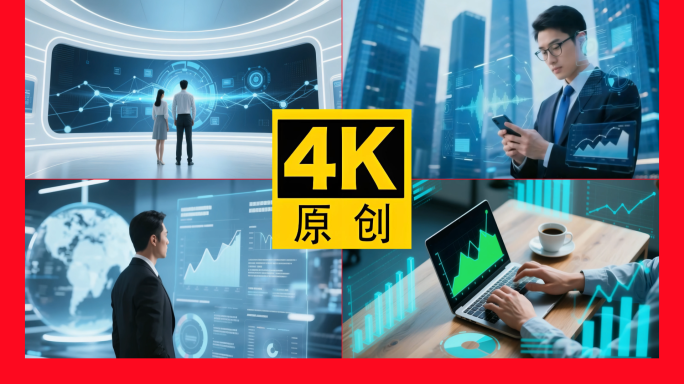 智能办公空间商务会议